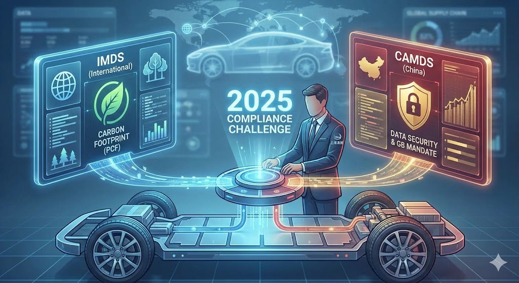 汽车合规“双子星”：IMDS与CAMDS的异同点与2026新变局