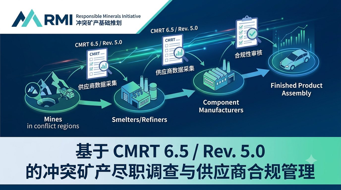 冲突矿产与出海合规指南篇：CMRT 6.5 调查表填写与3TG负责任采矿合规